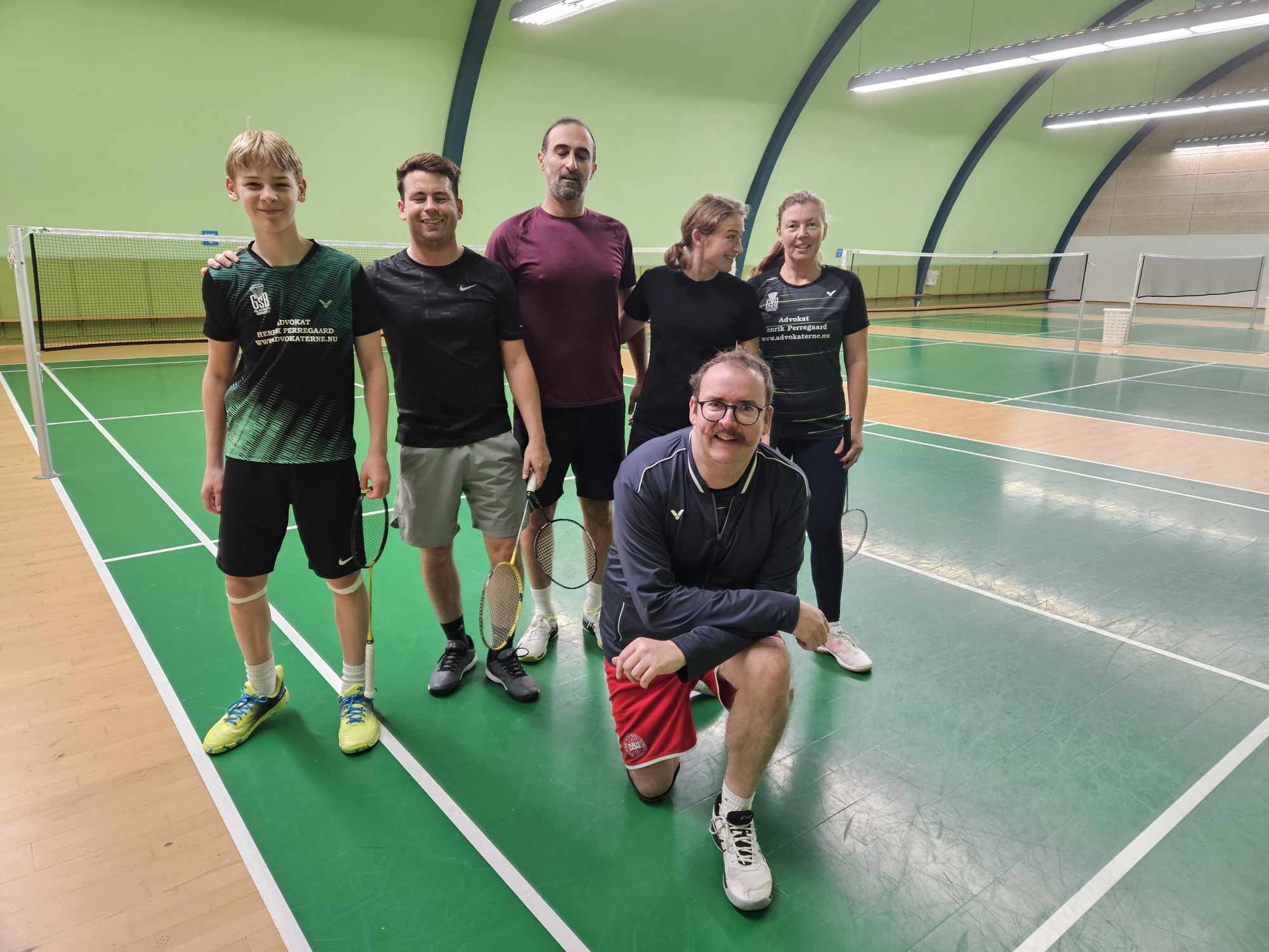 Morgentræning i Gladsaxe Badmintonklub